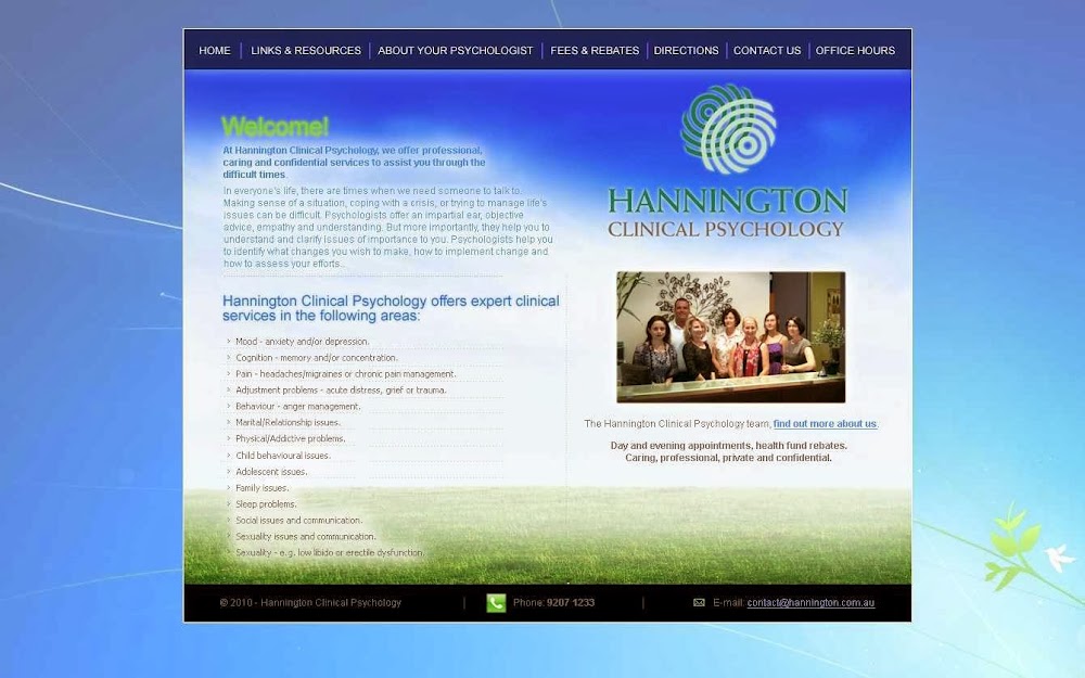 Hannington Clinical Psychology